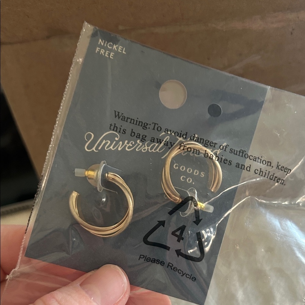 Gold Hoop Earrings